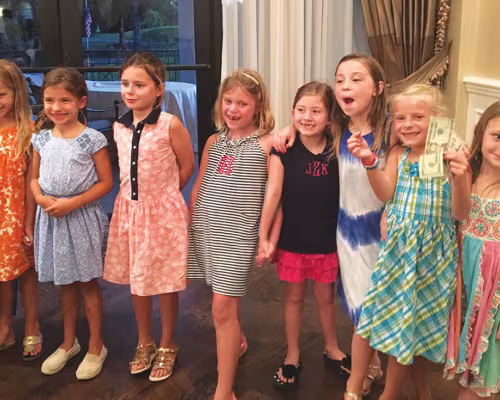 Mary Grace Kafka, Abby Rogers, Sophie Bishop, Olivia Beyer, Julia Zaozirny, Helen Grace Shackouls, Logan Simpson, Lydia Lane