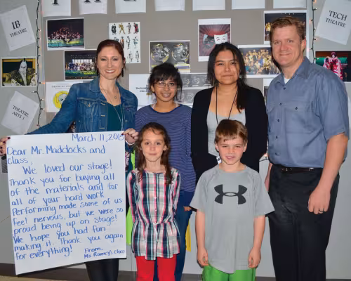 Andrew Maddocks, Meredith Ramey, Melany Munoz, Fatima Rodriguez, Grace Smith, Davis Kendall