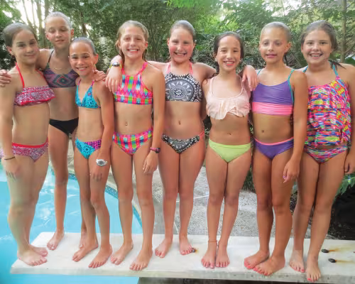 Riley Stitham, Claire Childress, Riley McCloskey, Cate Biar, Berkeley Keller, Amelia Nuzzo, Bailey Schellberg, Kate Stuyck