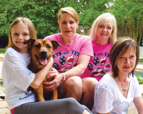 Annie Stewart, Jessica Devitt, Marleen Bergman, Cherry Windinger