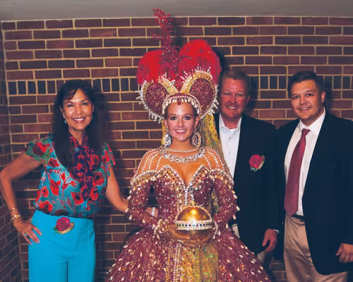 Harriett Zivley, Nicole Zivley and Perry Zivley Jr., Walter P. Zivley III