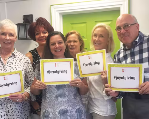 Dee Frappier, Sherrie Perkins, Tammy Genovese Davis, Hope Huber, Peggy England, Bruce Morgan