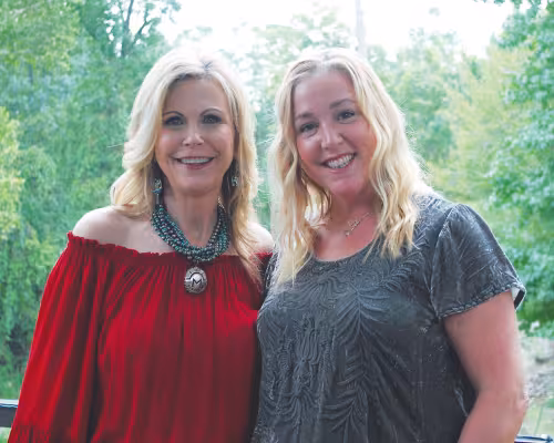 Amy Miller and Laurie Davis