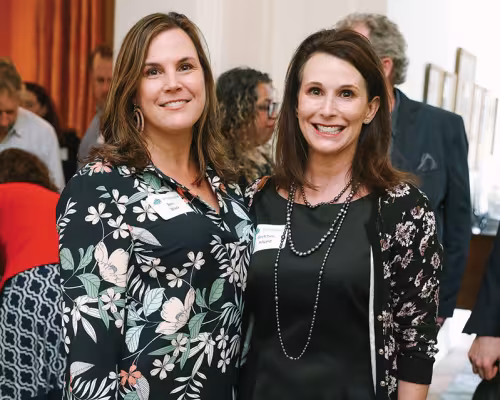 Beth Black and Gretchen Hilyard