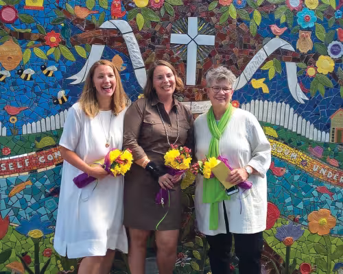 Katy Antill, Maggie Garza, Ann Harris