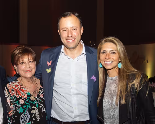 Gabriel, Marian, and Dan and Taryn Braun