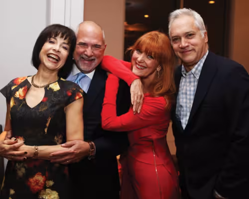 Josie de Guzman, Bob and Gracie Cavnar, and Herb Scannal