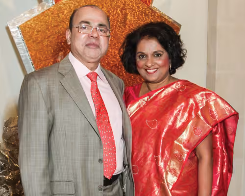 Omana and Sam Abraham