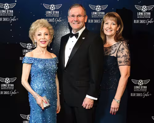 Margaret Alkek Williams, Doug Owens and Teresa Owens