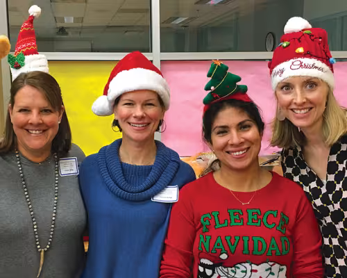 Ashley Beck, Julie Economides, Jennifer Dollinger, Priscilla Aguilar, Kristen Kelly