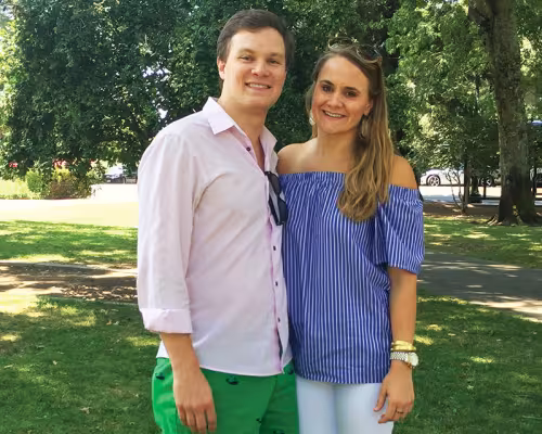 Nick Baker and Ali Berry