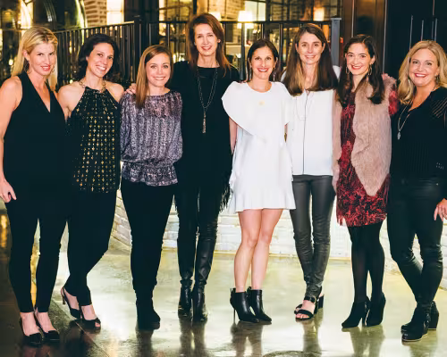 Shelley Iglesias, Melanie Ringold, Lindsay Stout, Sarah Ray, Leisa Dillon, Kristi Oldham, Kate Bialas and Jodie Corson