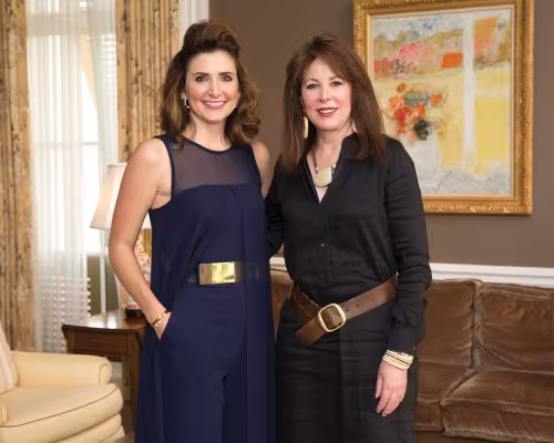 Taryn Hunt Proler and Anne Halliburton Stewart