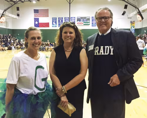 Gretchen Kasper-Hoffman, Deanna Harrington, John Breeding