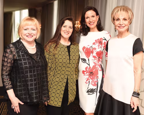 Leila Perrin, Elizabeth Killinger, Karen Love and Leisa Holland Nelson