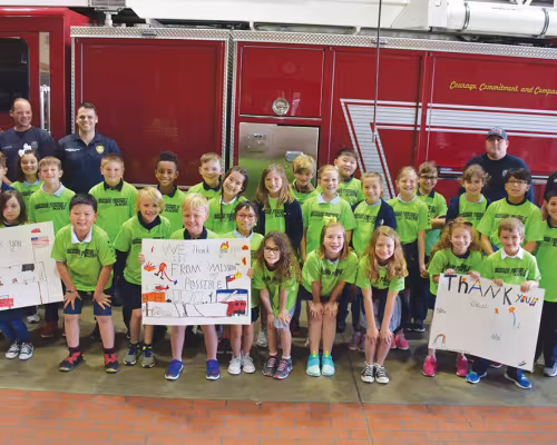 Grace School third graders