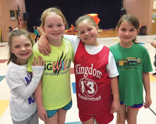 Hailey Economides, Olivia Rissmiller, Lauren McMackin and Marie Knolle