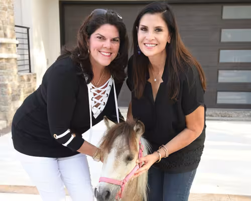 Kathy Griffin and Megan Cardet