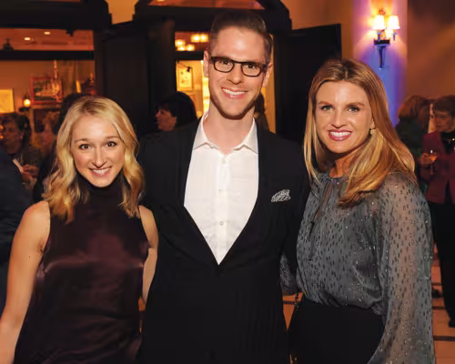 Erin Stewart, Ben Johnston and Lindley Arnoldy