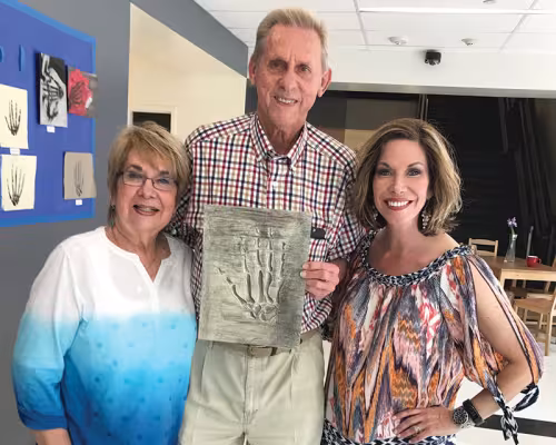 Judy Rogers, Dalton DeHart, Roseann Rogers