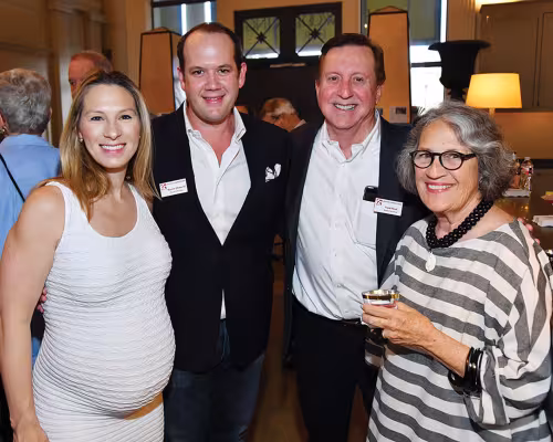 Dr. Rachel Ellsworth, Dr. Warren Ellsworth IV, Frank Hood and Mariquita Masterson