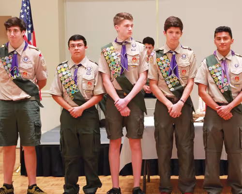 Will King, Reuben Sieler, Patrick O'Connor, Liam Williams, Luke Elizondo