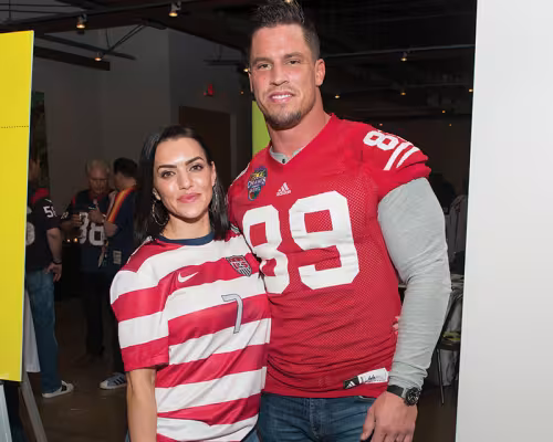 Megan and Brian Cushing