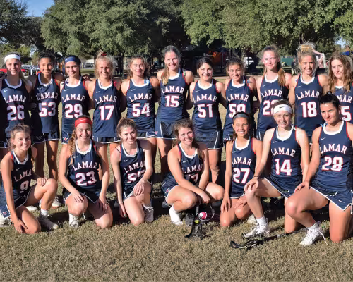 Lamar High School Varsity Women’s Lacrosse Team