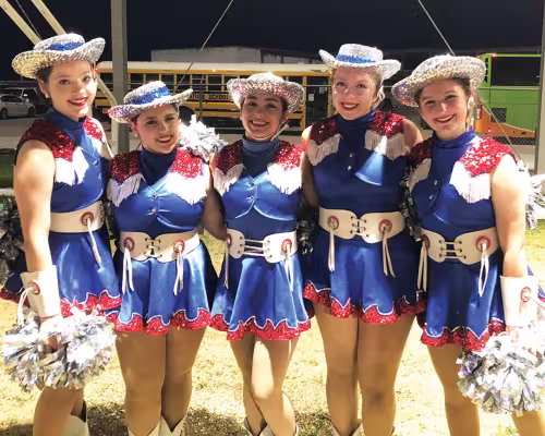 Mary Ferris, Samantha Maldonado, Amanda Zavala, Kendall Pierson, Theophane Polydoros