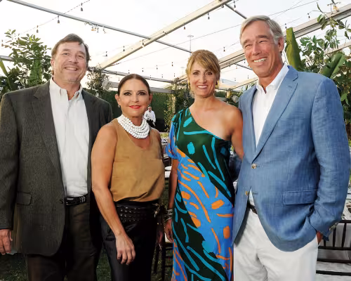 Rick and Jean Jenner and Mary Jane and Mike Gallagher