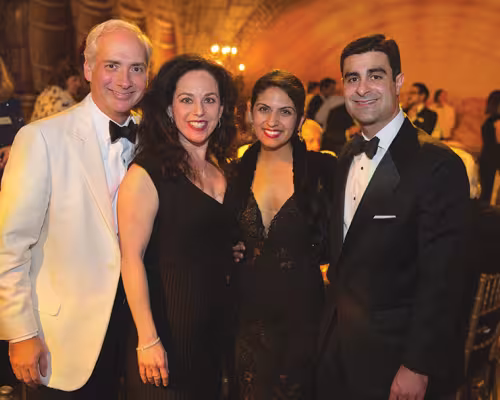 David and Viviana Denechaud and Lillian and Cyrus Irani