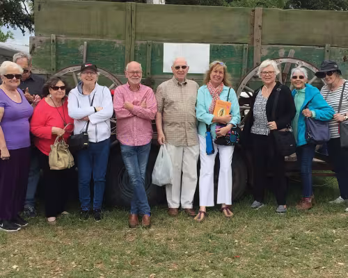 Bill Hornbeak, Ann Hornbeak, Sandra Smith, Julia Lever, Dick Anderson, Frank Carlson, Joanne Go, Ginger Bown, Penelope Jank, Nan Beisner