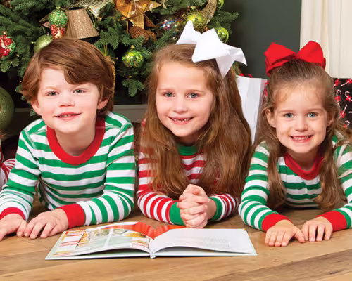 Reese, Johnny and Poppy McFarlane and Mimi and Caroline Carter