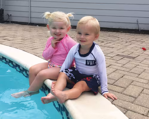 Elle Berry and Walker Wood