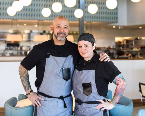 Mike Potowski and Maria Gonzalez