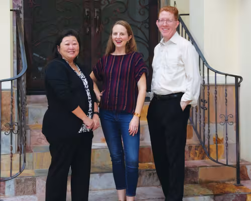 Margaret Lynn, Deborah Blumberg and Russell Hall