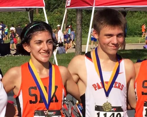 Coach Erin Wassenhove, Sophia Sanchez, Charlie McIntyre, Katie Pharr