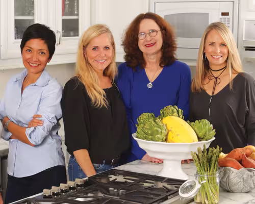 Lisa Glatstein, Kim Moore, Renae Nunez, Barbara Shreffler and Mary Schneidau