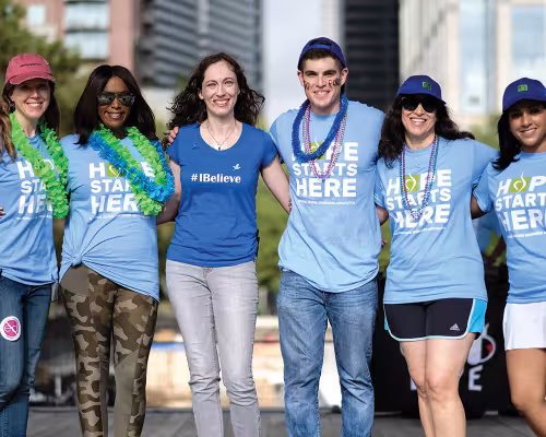 Jenni Schaefer, Deborah Duncan, Amelia Coffman, Nate Nahmias, Catherine Wile and Priya James