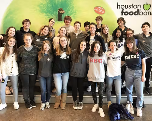 Emery at Houston Food Bank