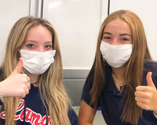 Kayla Pearl and Janie Tsigos