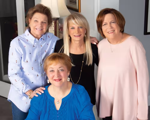 Diane Kaminsky, Fredell Belasco, Susan Magaziner and Linda Freedman Block