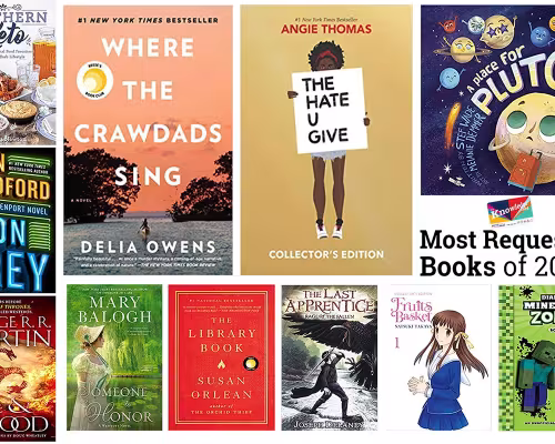 Most requested books of 2019