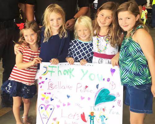 Bellaire police officers