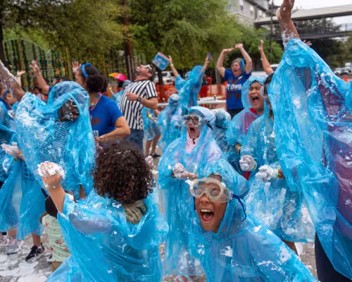 Pi Day Shaving Cream Pi(e) Fight