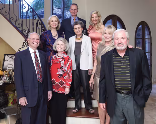 Adele Pieper, Ber Pieper, Fran Fawcett Peterson, Jane Cizik, Tracy Faulkner, Harry Faulkner, Kay Joyce, René Joyce