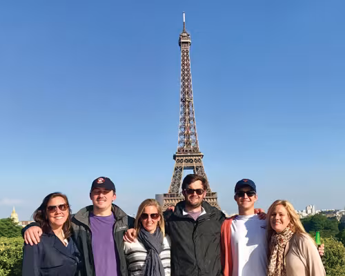 Karen Magee, Blake Magee, Blaire Echols, Trey Echols, Andrew Olsson and Donna Olsson