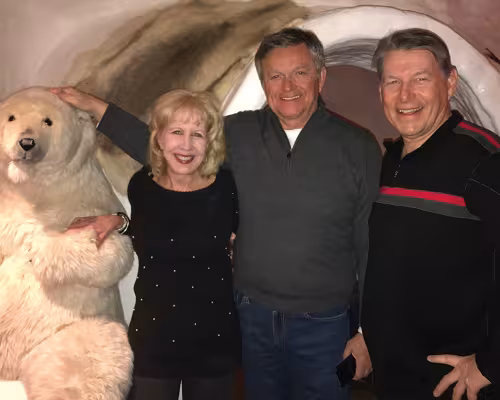 Beth Benson, Jim Slaughter and Stuart Traver