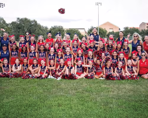Southwest Football League cheerleaders