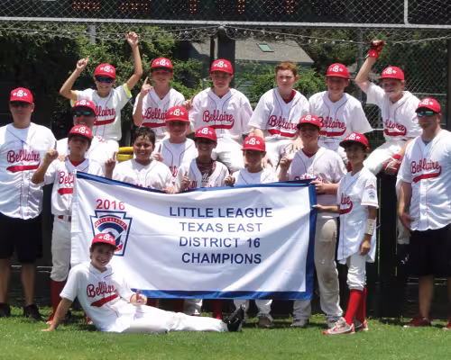 The 12U Bellaire District team